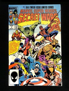 Marvel Super-Heroes Secret Wars #1 Mike Zeck Cover! War Begins!