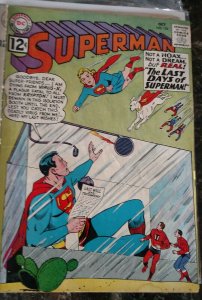 Superman #156 (DC,1962) Condition VG
