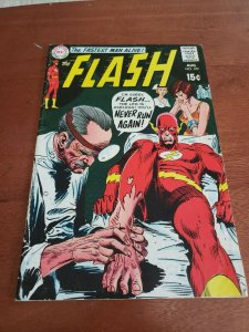 The Flash [1st Series] #190 (DC, August 1969) White Pages!