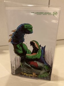 Jurassic League #1  Bat-Dino Variant  9.0 (our highest grade)  2022