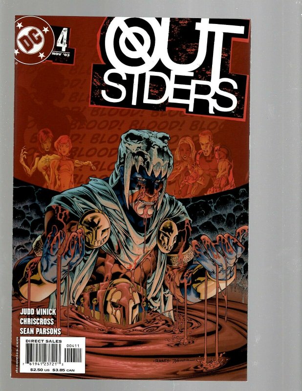 12 DC Comics Outsiders # 1 2 3 4 5 7 9 10 11 12 13 15 J438