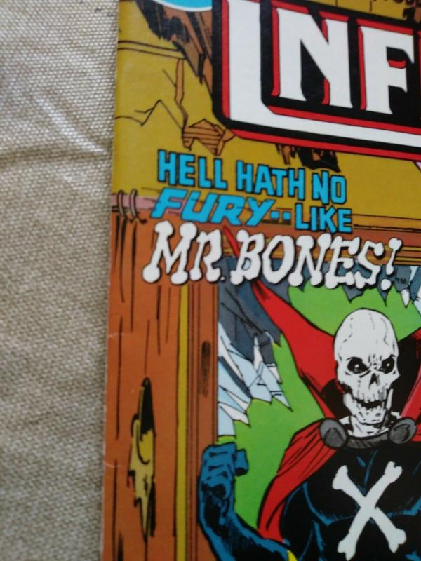 Infinity, Inc. #16 (1985, DC) 1st App of Mister Bones Todd McFarlane Art