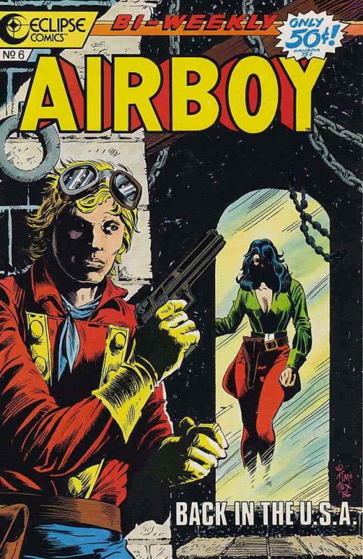 Airboy #6 VF/NM; Eclipse | save on shipping - details inside 