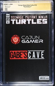 TMNT #132 signed/sketch (Raphael) by Tone Rodriguez CGC 9.6 Variant Cover