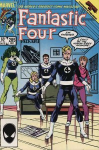 Fantastic Four (Vol. 1) #285 FN ; Marvel | John Byrne Secret Wars II
