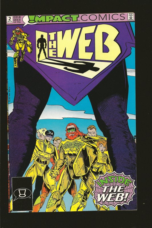 Impact Comics The Web No 2 October 1991