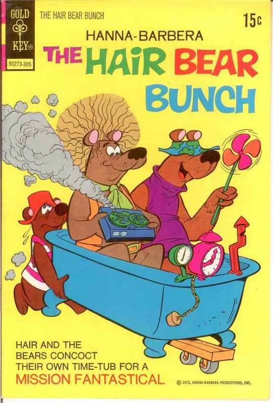 HAIR BEAR BUNCH 6 VF 1973 COMICS BOOK 