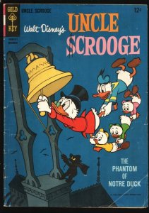 Uncle Scrooge #60 1965-Gold Key-Carl Barks art-Walt Disney -Gyro Gearloose-VG-