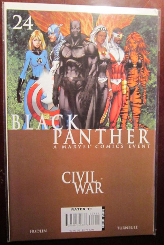 Black Panther (2006 Marvel 3rd Series), SET:#18,21,21B,22-25, VF+NM