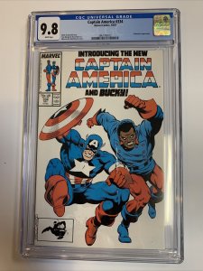 Captain America (1987) # 334 (CGC 9.8) Taskmaster App !