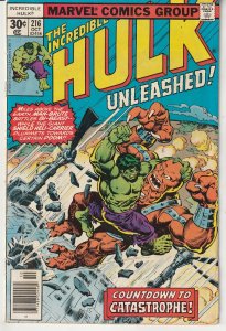 The Incredible Hulk #216 (1977)