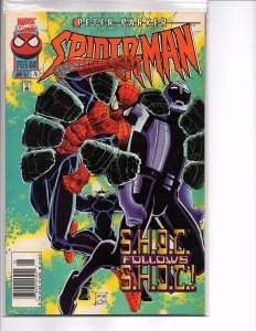 Marvel Comics Spider-Man #76 John Romita Jr. Intro. SHOC, Crown, Jill Stacy