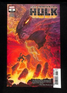 Immortal Hulk #12 1st One Below All!