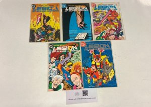 5 Legion of Superheroes DC Comics Books #1 2 3 4 5 Levitz 62 JW19