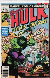 The Incredible Hulk #217 (1977) Hulk