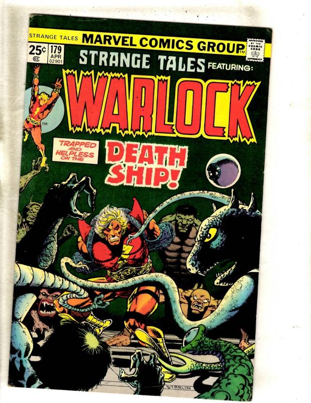 Strange Tales # 179 VF Marvel Comic Book Dr. Strange Nick Fury Shield FM2