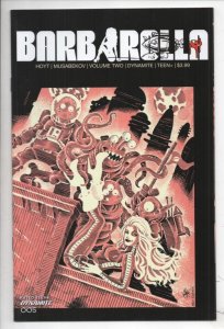 BARBARELLA #5 M Variant Haeser TMNT homage, NM, 2021, Sci-fi, Good Girl