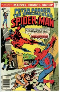 Spectacular Spider-Man #1 (1976) - 7.5 VF- *1st Appearance Lightmaster*