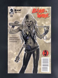 Barb Wire #1 BAM! Cover (2015) Adam Hughes Cover Art