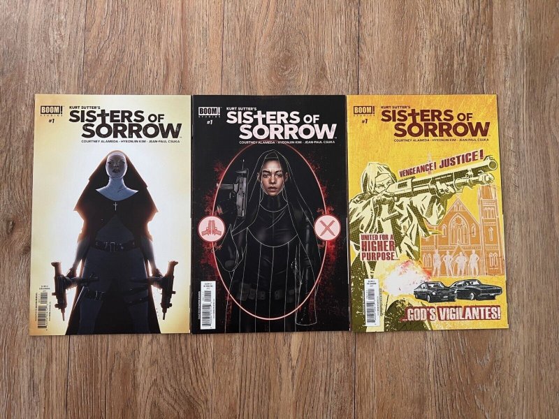 Sisters of Sorrow #1 Cover A 1:10 B C Boom 2017 NM 9.4