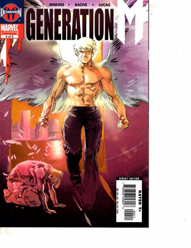 Lot Of 2 Generation M Marvel Comic Books #2 4 Iron Man Thor  BF3