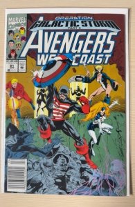 Avengers West Coast #81 (1992)