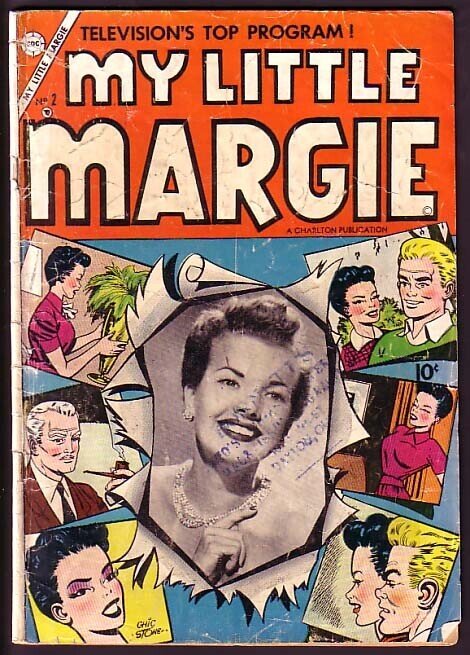 MY LITTLE MARGIE #2-1954-GAIL STORM PHOTO CVR FR