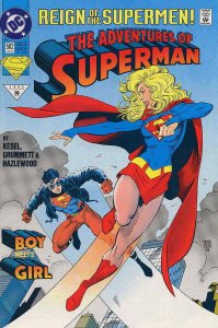 Adventures of Superman #502 FN; DC | save on shipping - details inside
