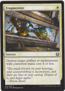 Magic the Gathering: Kaladesh - Fragmentize