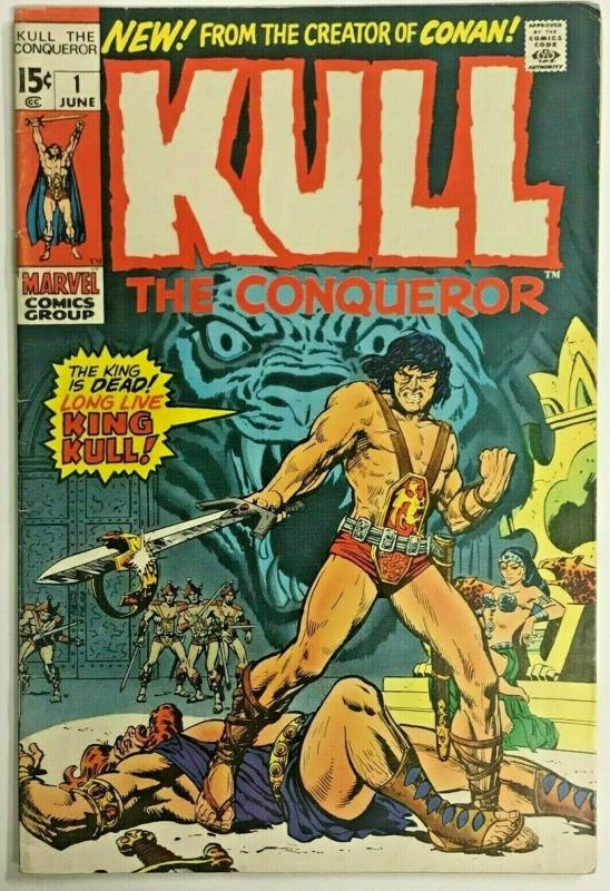 KULL THE CONQUEROR#1 FN/VF 1971 MARVEL BRONZE AGE COMICS