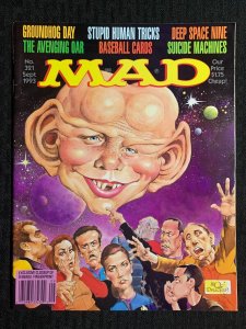 1993 MAD MAGAZINE #321 FN 6.0 Alfred E Neuman / Star Trek Cover