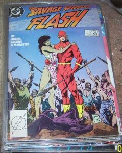 FLASH # 10 1988, DC  WALLY WEST HOT CW TV SHOW