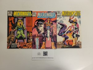 3 Micronaults Marvel Comic Books #51 52 54 87 TJ31