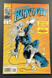 Black Cat #1 VF/NM 9.0 Marvel 1994 Spider-Man Appearance Direct Edition