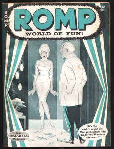 Romp #24 7/1964-Bill Ward-Wolverton-Betty Page-Blaze Starr-Patti Waggin&nbsp