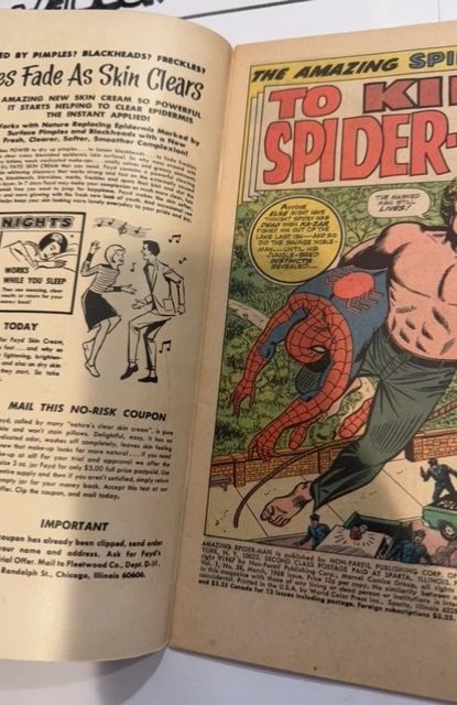 The Amazing Spider-Man #58 (1968)to kill a Spider-Man