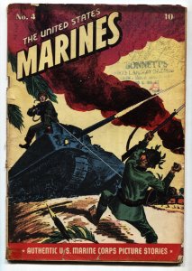 UNITED STATES MARINES #4--1944--Golden-Age--War comic book