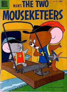 Four Color Comics (2nd Series) #642 VG ; Dell | low grade comic Two Mousketeers