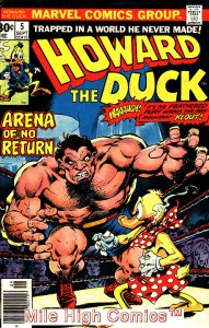HOWARD THE DUCK (1976 Series)  #5 Good Comics Book
