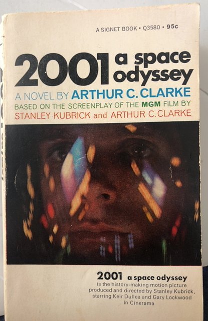 2001 a space Odyssey Clark movie paperback first printing 1968 classic