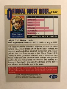 ORIGINAL GHOST RIDER #142 : Marvel Universe 1991 Series 2 card; Impel, NM/M