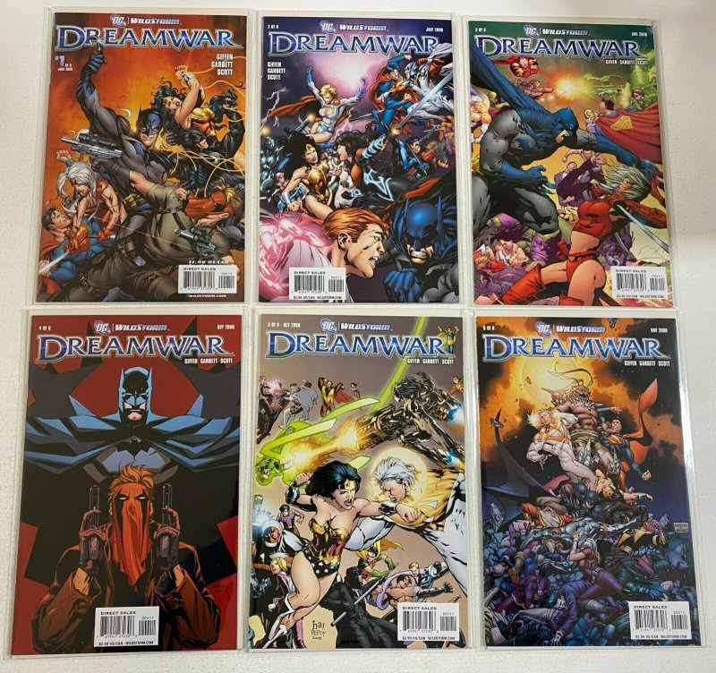 DC Wildstorm DreamWar set from:#1-6 DC 6 different books 8.0 VF (2008) 