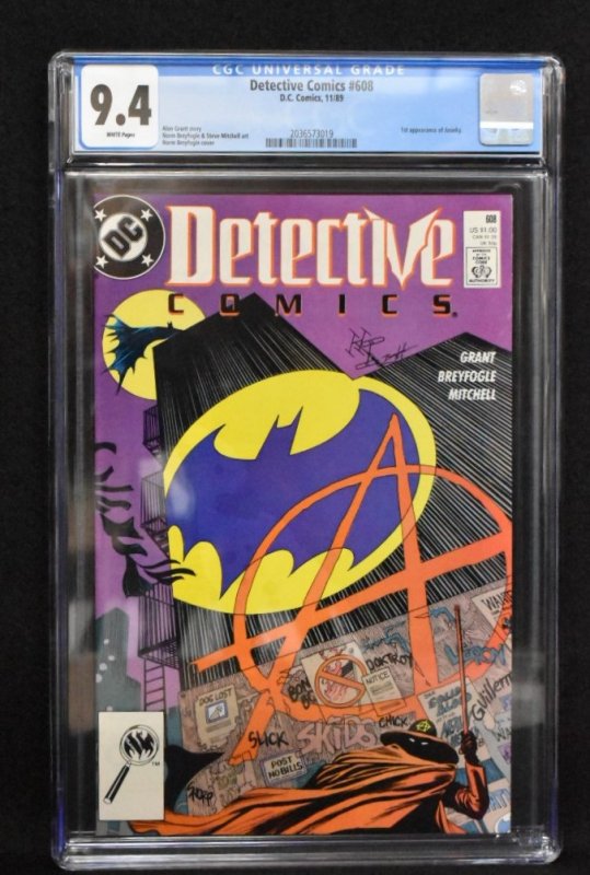 Detective Comics #608 (DC, 1989) CGC 9.4 - 1st Anarky