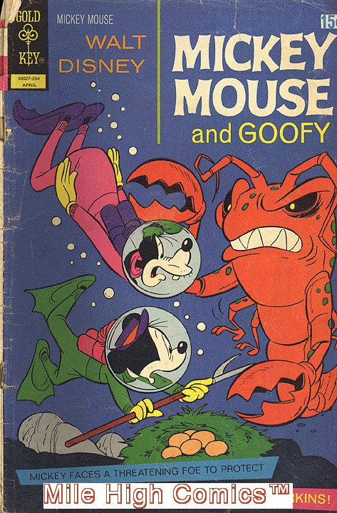 MICKEY MOUSE (1962 Series)  (GOLD KEY) #135 Very Good Comics Book