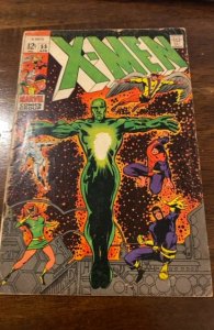 The X-Men #55 (1969)Steranko Art -Tribunal low grade