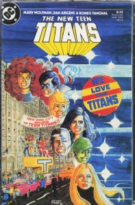 The New Teen Titans #6 (1985) Teen Titans