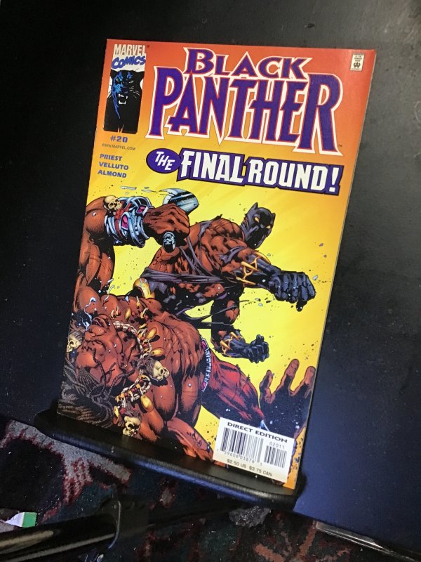 Black Panther #20 (2000) Final Round! High-grade! Moon Knight! NM- Wow
