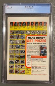 Machine Man #1 (1978) 9.8 CGC