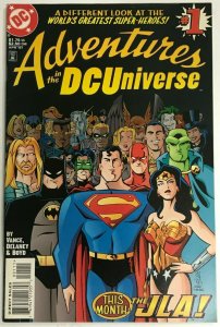 ADVENTURES IN THE DC UNIVERSE#1 VF 1997 DC COMICS