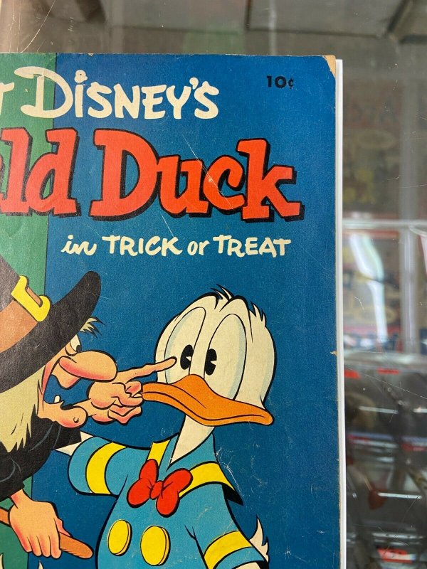 Donald Duck 26 VG-  Trick or Treat Carl Barks